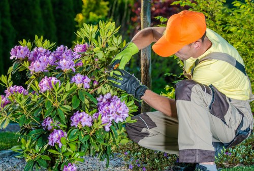 Local transfer station handling recyclable garden and landscaping materials
